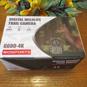 H383-NIB G600-4K WOSPORTS Digital Wildlife Game Camera